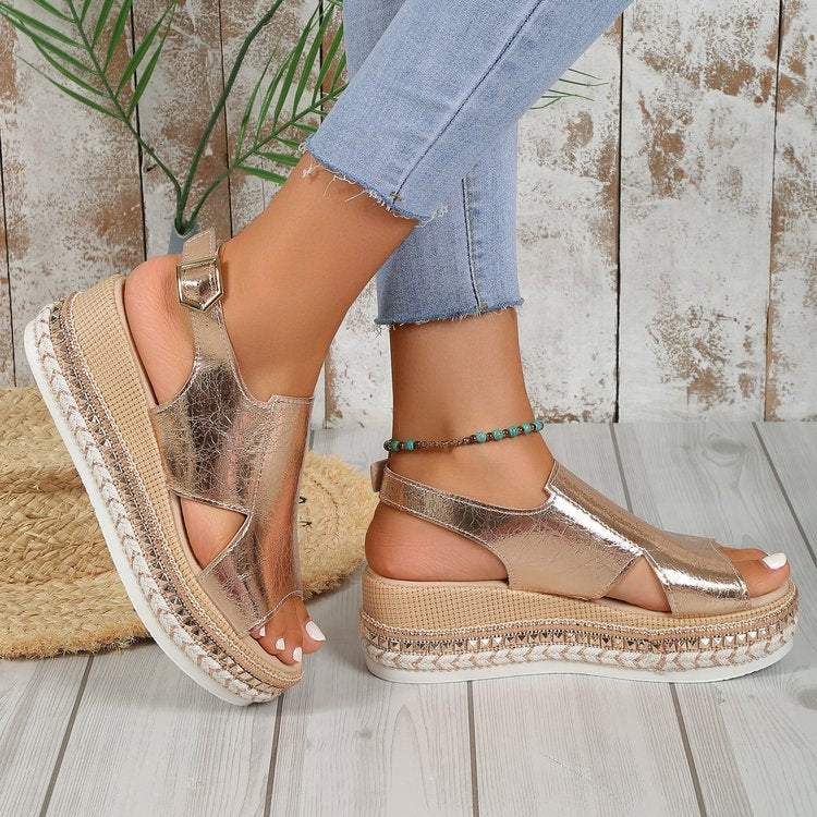 Sandalias Cuña Aloe