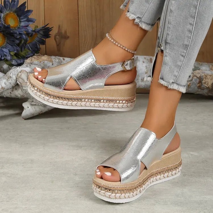 Sandalias Cuña Aloe