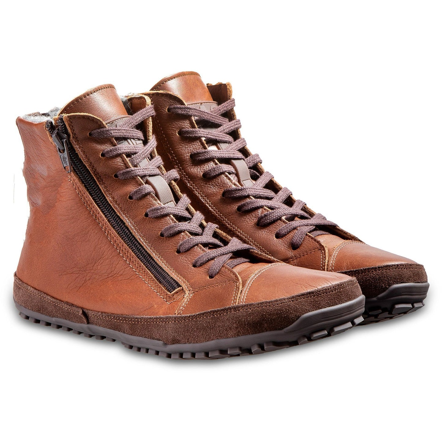 Botas Barefoot Alaskan Buffalo de Invierno – Cuero Premium, Lana Natural y Suela Flexible