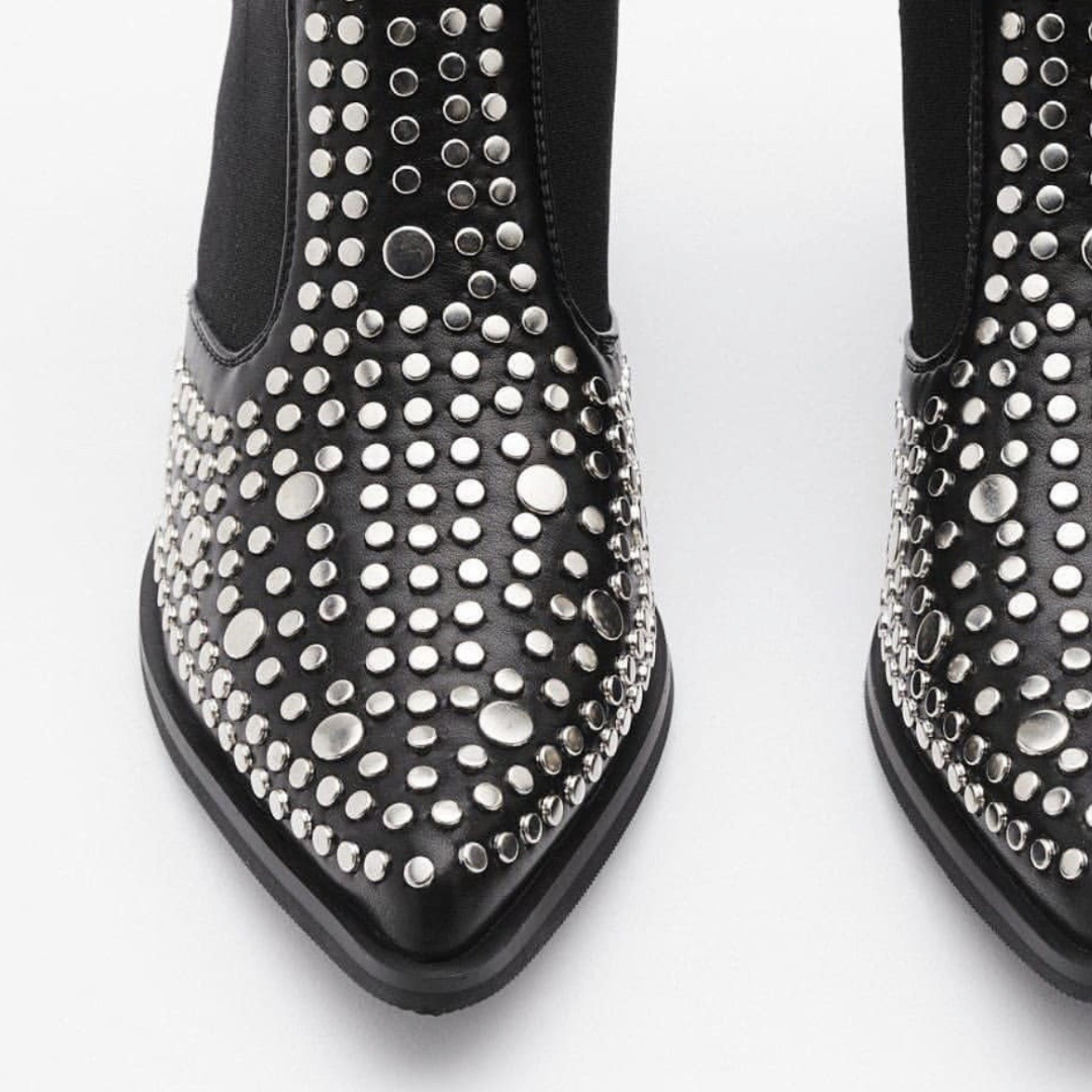 Dudu®️ studded ankle boots 