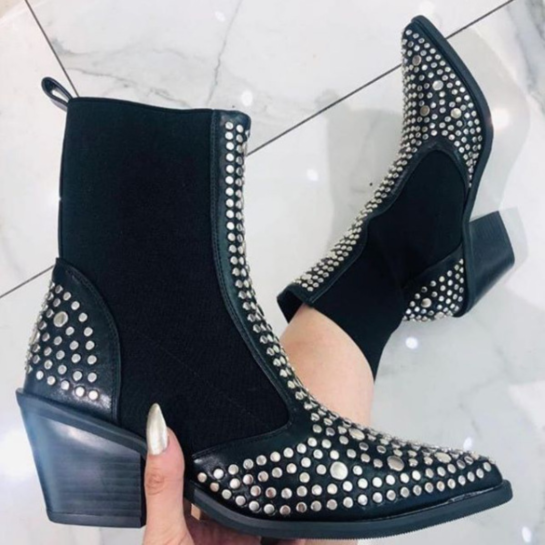 Dudu®️ studded ankle boots 